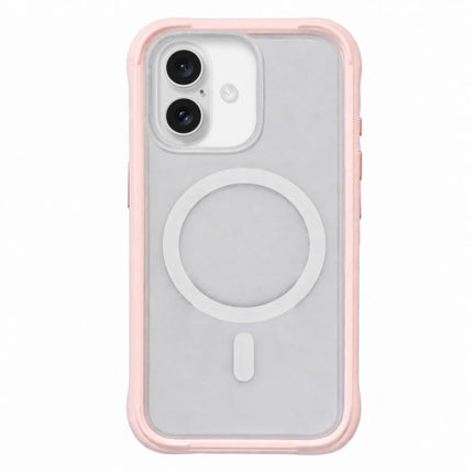 Silicone Frame Bumper Magnetic Frosted Back Panel Phone Case, For iPhone 16
