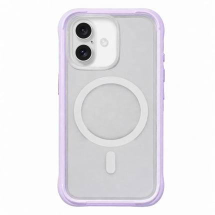 Silicone Frame Bumper Magnetic Frosted Back Panel Phone Case, For iPhone 16