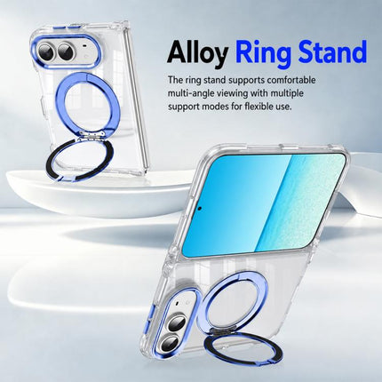 XDcase Transparent Acrylic Magnetic Rotating Holder Phone Case, For iPhone Duo