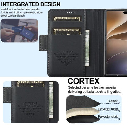 LC.IMEEKE L1 Series Frosted Fine Texture PU Phone Case with Pen Slot, Pen Not Included, For iPhone Duo