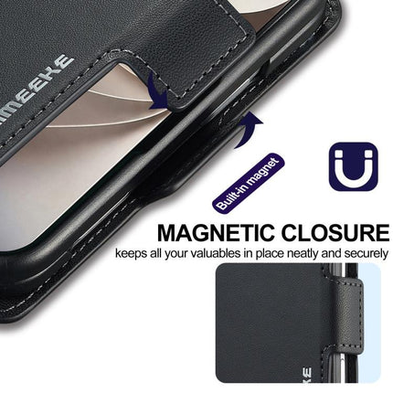 LC.IMEEKE L1 Series Frosted Fine Texture PU Phone Case with Pen Slot, Pen Not Included, For iPhone Duo