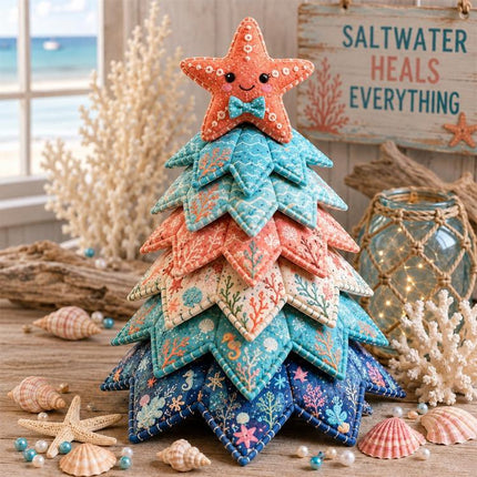 Ocean Friends DIY Patchwork Christmas Tree Kit