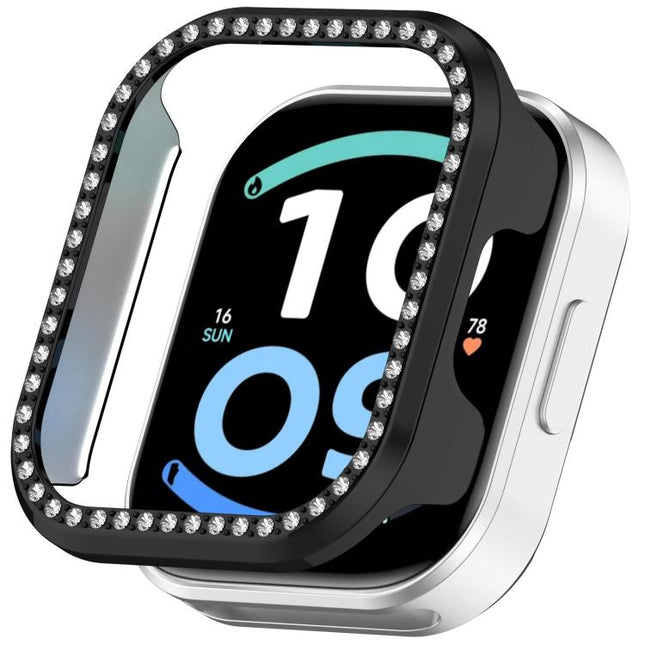 xDfind Single Row Diamond Hollow PC Watch Case, For Redmi Watch 6 Active