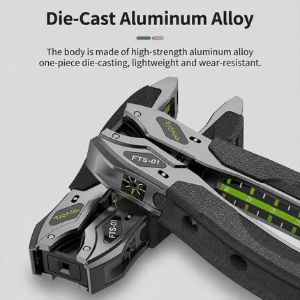 FTS-01 Optical Fiber Drop Cable Stripper for 2-3mm Butterfly Drop Cable Fiber Optic Cable Stripping Tool