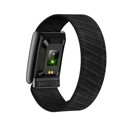 HK50 Screenless Smart Bracelet Fitness Band, QWatch Pro, Heart Rate, Blood Oxygen Monitoring