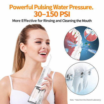 IE009S Portable Electric Oral Irrigator, 350ml Water Tank