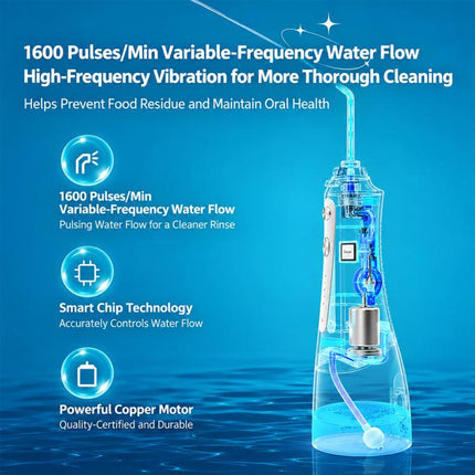 IE009S Portable Electric Oral Irrigator, 350ml Water Tank