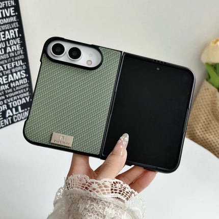 Woven Texture Phone Case With Colorful Lanyard, For iPhone Duo