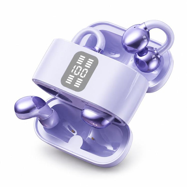2 in 1 Gaming Sports Bluetooth Earphone with LED Digital Display