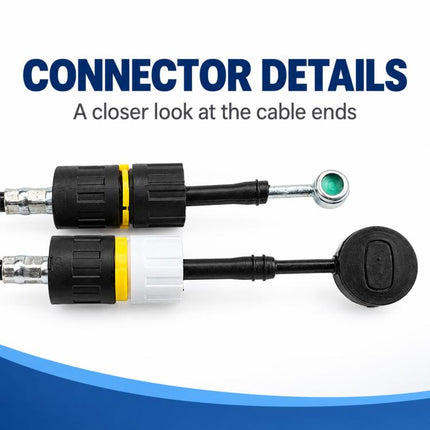 Car Manual Transmission Double Shift Cable Assembly 1S4Z7E395HA, For Ford Focus