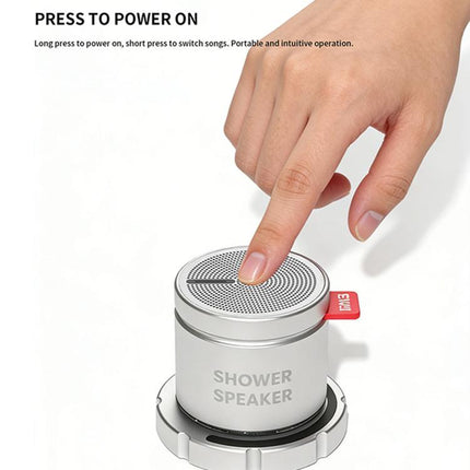 EWA A177 Metal Rotatable Magnetic Waterproof Mini Bluetooth Subwoofer Speaker