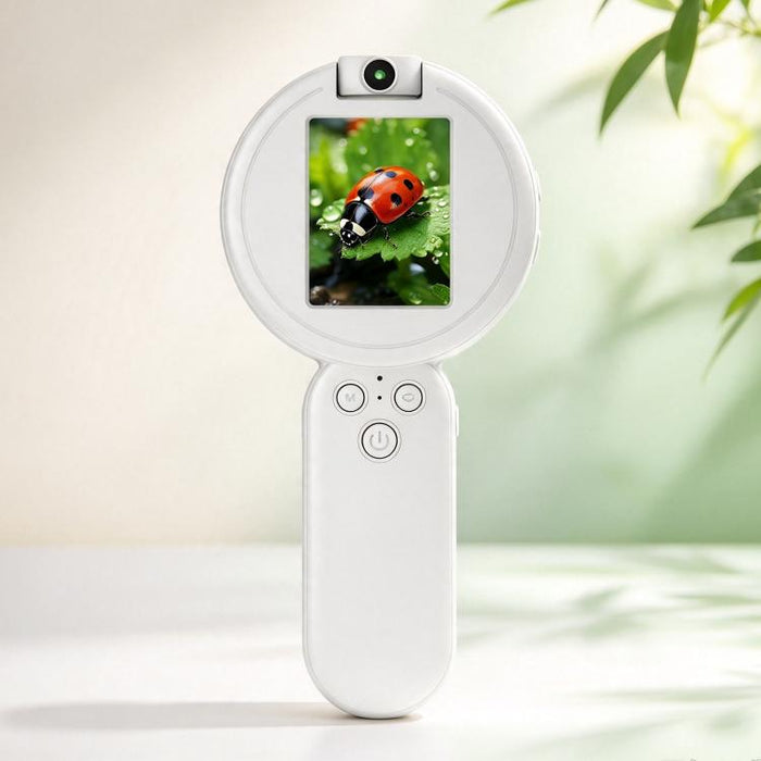 K01 HD Dual-Lens Handheld 500X Digital Microscope