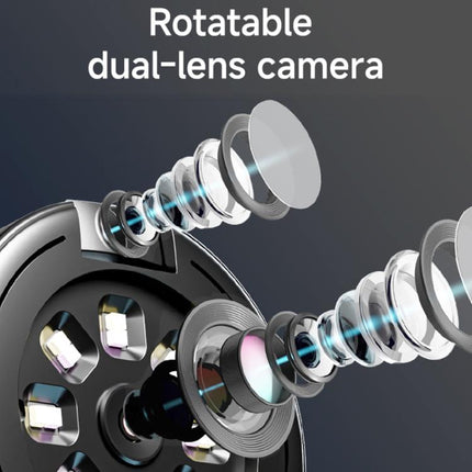 K01 HD Dual-Lens Handheld 500X Digital Microscope
