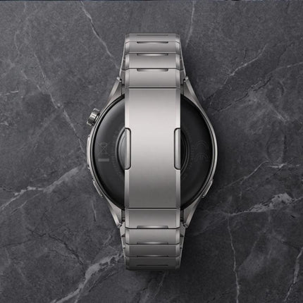 Quick Release Press Button Design One Bead Removable Titanium Alloy Watch Band, 22mm