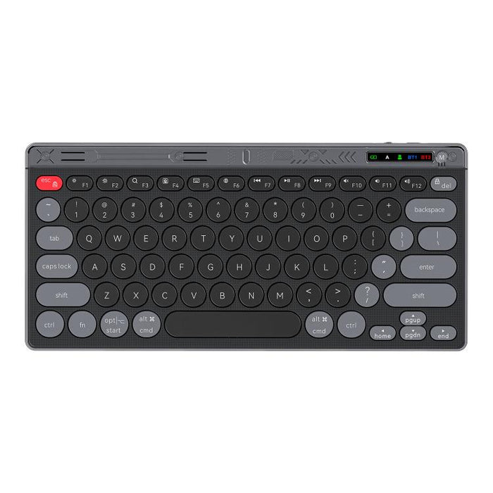 HXSJ MK781 One-touch Switching 2.4G Wireless Bluetooth Scissors Keyboard, Keyboard