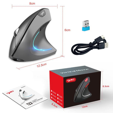 HXSJ T22 2.4G BT5.1 Dual Mode Vertical Mouse