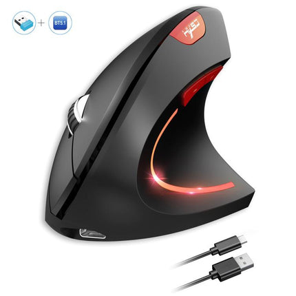 HXSJ T22 2.4G BT5.1 Dual Mode Vertical Mouse