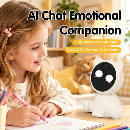 T23 Smart AI Chatting Digital Pet Cute Cat Design Early Education Learning Machine for Children