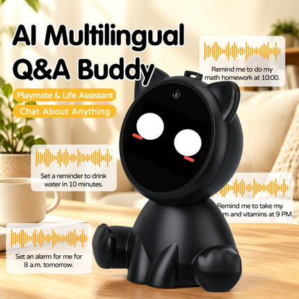 T23 Smart AI Chatting Digital Pet Cute Cat Design Early Education Learning Machine for Children