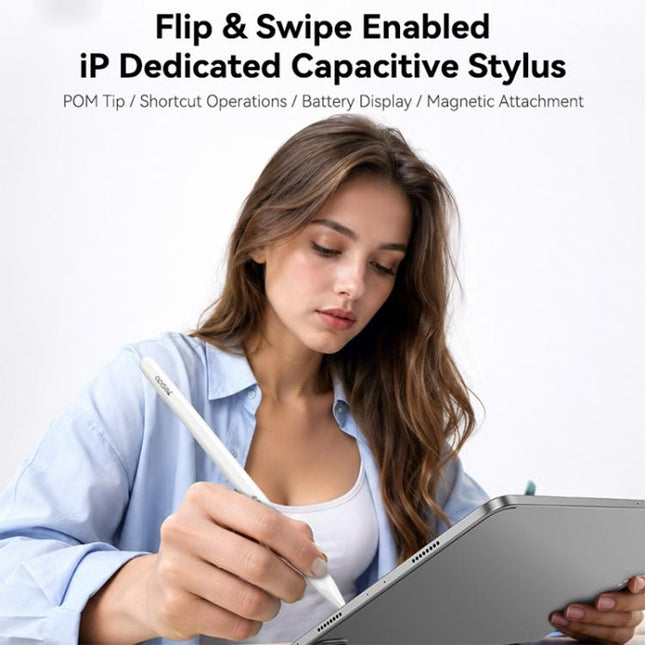 Yesido ST19 Swipe to Flip Pages Capacitive Stylus for iPad