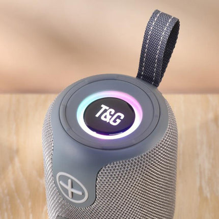 T&G TG697 Portable Deep Bass Bluetooth Speaker with LED Lights