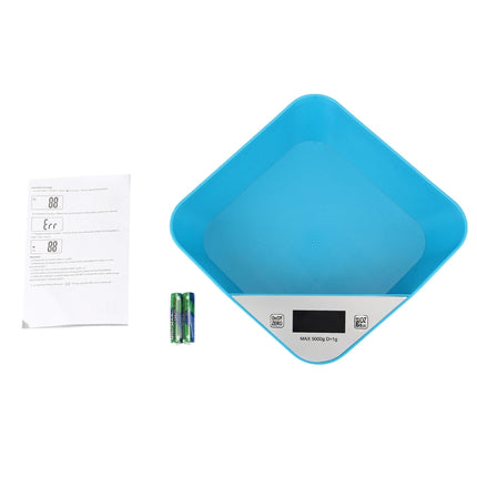 5000g x 1g Bowl Shaped LED Kitchen Electronic Scale