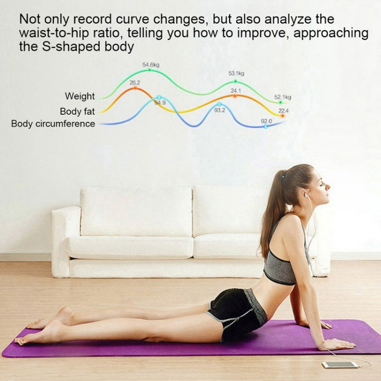 Household Smart Body Fat Electronic Weighing Scale, Battery Version