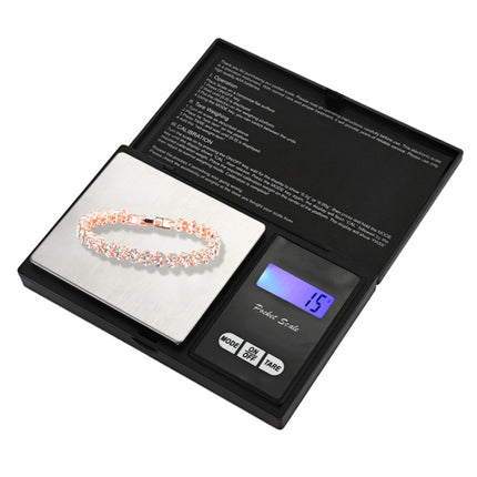 MH-8015 Portable High Precision Electronic Diamond Gold Jewelry Scale  (0.01g~100g), Excluding Batteries, MH-8015 100g