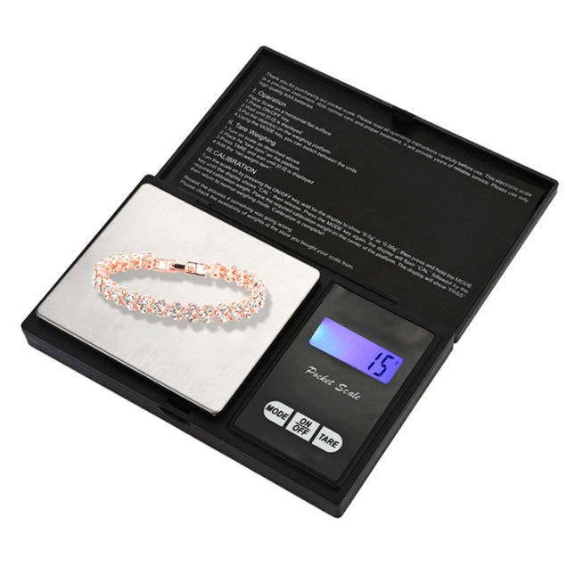 MH-8015 Portable High Precision Electronic Diamond Gold Jewelry Scale  (0.01g~100g), Excluding Batteries, MH-8015 100g