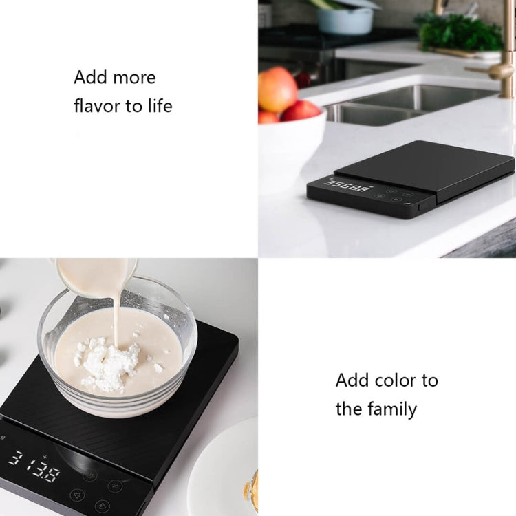 3KG Original Xiaomi Youpin DUKA ES1 Kitchen LCD Digital High-precision Electronic Scale, 3KG