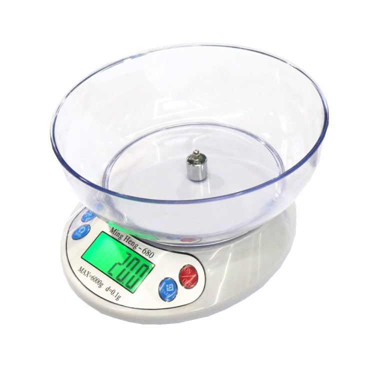 MH-680 6000g x 0.1g 2.2 inch LCD Digital Electronic Kitchen Scale