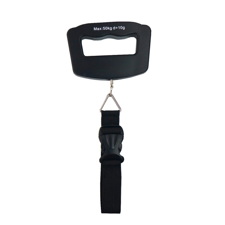 A09 50kg x 10g Handheld Digital Electronic Luggage Belt Scale Balance Device with 1.7 inch LCD Screen