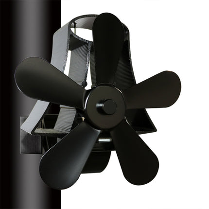 YL-106 5-Blade High Temperature Aluminum Heat Powered Fireplace Stove Fan, YL-106 (White), YL-106 (Black), YL-106 (Bronze), YL-106 (Grey), YL-106 (Gold), YL-106 (Rose Red), YL-106 (Silver)