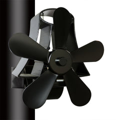 YL-106 5-Blade High Temperature Aluminum Heat Powered Fireplace Stove Fan, YL-106 (Grey), YL-106 (Gold), YL-106 (Rose Red), YL-106 (Silver), YL-106 (White), YL-106 (Black), YL-106 (Bronze)