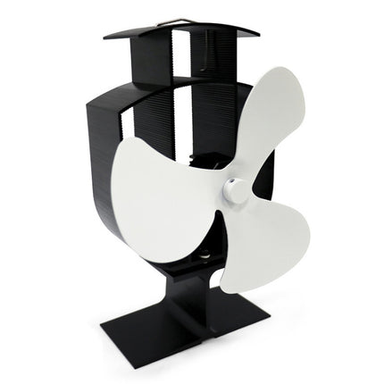 YL401 3-Blade High Temperature Metal Heat Powered Fireplace Stove Fan, YL401 (Black), YL401 (Bronze), YL401 (Gold), YL401 (Silver), YL401 (White)