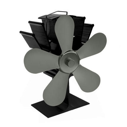 YL602 5-Blade High Temperature Metal Heat Powered Fireplace Stove Fan, YL602 (Bronze), YL602 (Grey), YL602 (Gold), YL602 (Rose Red), YL602 (Silver), YL602 (Black)