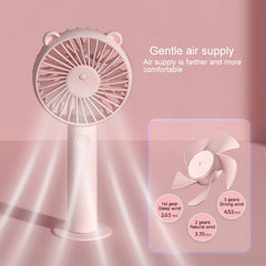 MF003 USB Bear Handheld Portable Fan