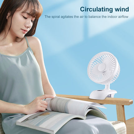 F601 Multifunctional Clip-on Electric Fan with LED Display, F601