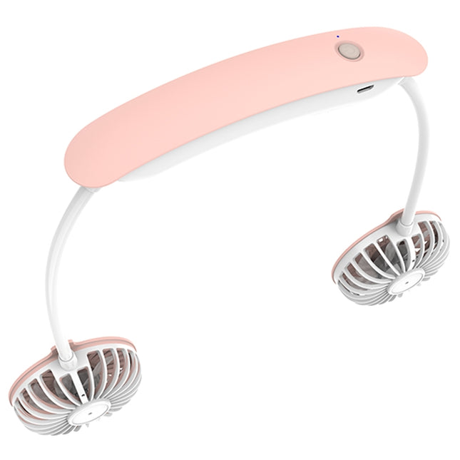 F6 Mini-Halsventilator für den Außenbereich, USB-Aufladung, fauler kleiner Ventilator