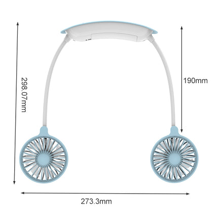 F6 Mini-Halsventilator für den Außenbereich, USB-Aufladung, fauler kleiner Ventilator