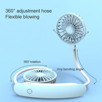 F6 Mini-Halsventilator für den Außenbereich, USB-Aufladung, fauler kleiner Ventilator