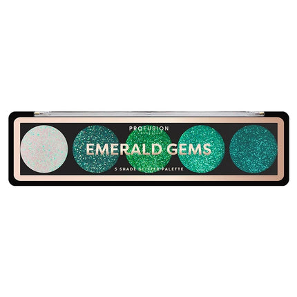 GLITTER GEMS | 5 SHADE GLITTER PALETTES