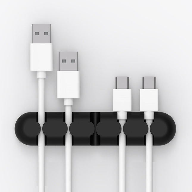 ORICO CBS5 Kabelmanager-Aufwickler für den Schreibtisch aus Silikonmaterial, Größe: 9,6 x 2 x 1,2 cm