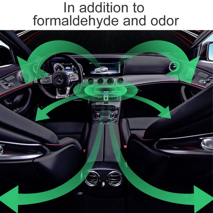 2 in 1 Car Negative-ion  Aromatherapy Air Purifier Humidifier + Dual USB Port Car Charger