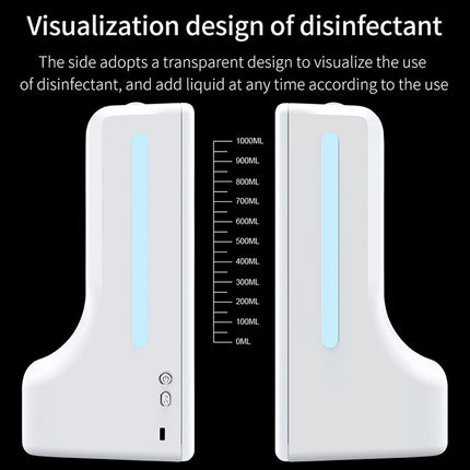 K9 Handsfree Non-contact Body Light-sensitive Distance Sensor Thermometer + 1000ml Automatic Non-contact Liquid Soap Dispenser