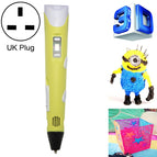 UK Plug / Yellow