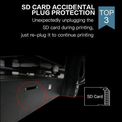 JGAURORA Magic 250W LCD Display Desktop 3D Printer with Knob Control