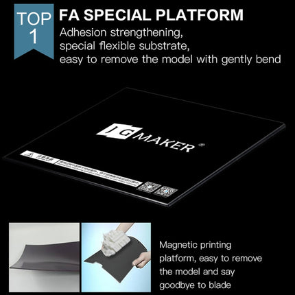 JGAURORA Magic 250W LCD Display Desktop 3D Printer with Knob Control