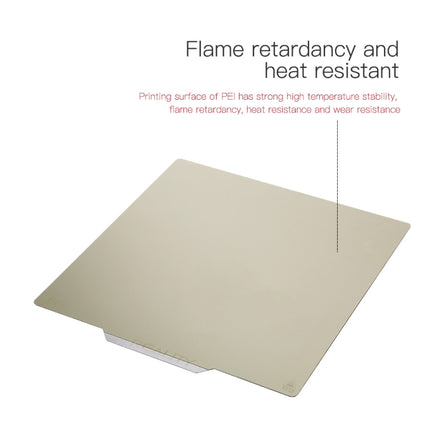 Creality PEI Priting Plate Double-sided PEI Spring Steel Sheet with Magnetic Base for Ender-3 3D Printer Part