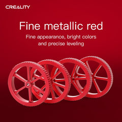 Creality Metal Red Hand Screwed Leveling Nut for Ender-3 / Ender-3 Pro / Ender-3 V2 / CR-10 Pro V2 3D Printer